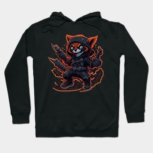 Red Panda Ninja_005 Hoodie